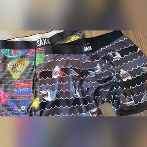 SAXX Volt & Dattripper boxer brief medium 2 pair